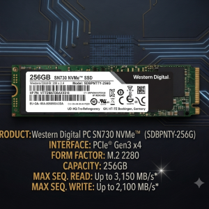Western Digital PC SN730 NVMe 2280 256GB