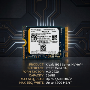 Kioxia BG5Series 256GB SSD-KBG50ZNS256G